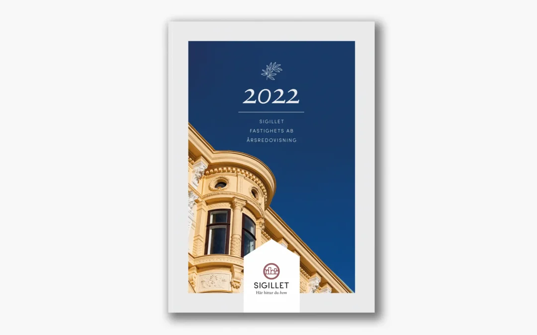 Art Direction och produktion Sigillets årsredovisning 2022