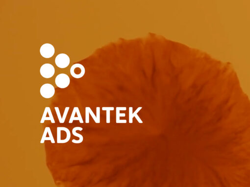 Visuell identitet och webbsajt Avantek Ads